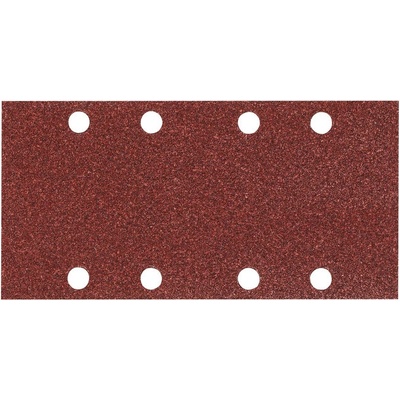 MAKITA P-31865 Brúsny papier K-100 / 93x228mm (8 otvorov, na kov, drevo ) (v balení: 10ks) - MAKITA P-31865