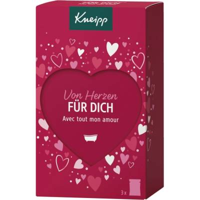 Kneipp For you I Love You soľ do kúpeľa 60 g My Favourite Person soľ do kúpeľa 60 g Right from the Heart soľ do kúpeľa 60 g
