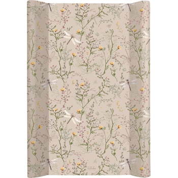 KikkaBoo Мека PVC подложка за повиване 50х70см Secret Garden Beige (31108060115)