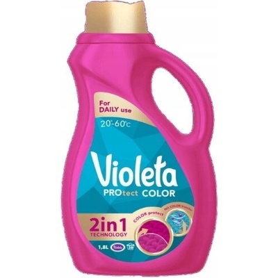 Violeta 2v1 Color Tekutý prací prostředek Intense 1,8 l