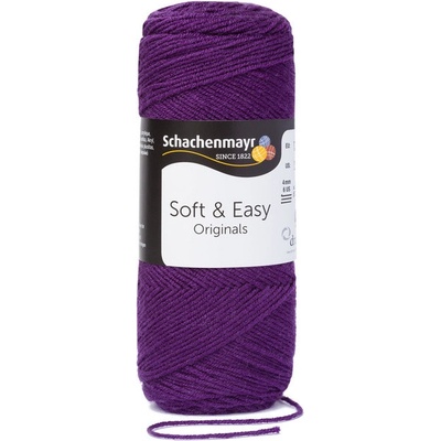 Soft Easy 100g 00049 fialová tmavá