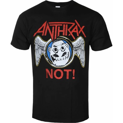 ROCK OFF мъжка тениска Anthrax - Not Wings - ЧЕРЕН - ROCK OFF - ANTHTEE19MB
