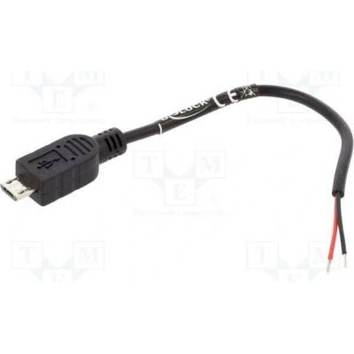 Delock 82697 USB 2.0 USB B micro vidlice 100mm černý