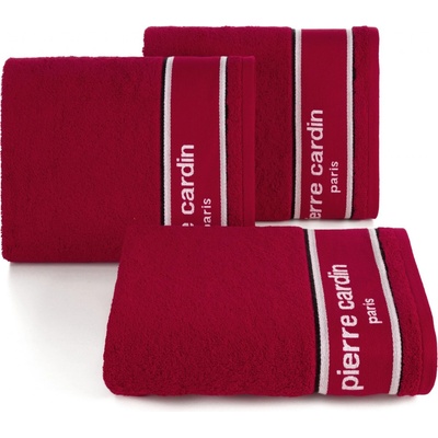 Pierre Cardin BAVLNĚNÝ RUČNÍK KARL 50 x 90 cm ČERVENÁ