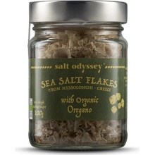 Salt Odyssey mořská sůl ve vločkách oregano ORGANIC 100 g