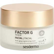 Sesderma Factor G Renew regenerační krém s růstovým faktorem Nanotech Growth Factors 50 ml