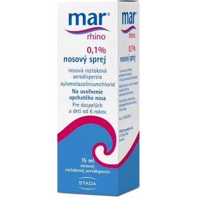 Mar Rhino 0,1% nosový sprej aer.nao.1 x 15 ml