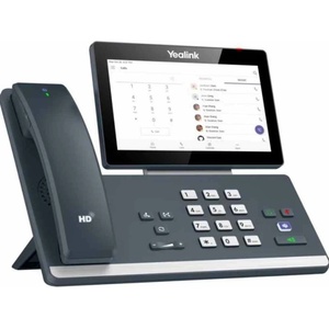 Yealink VoIP телефон Yealink MP58 WH SFB, 7" сензорен цветен дисплей, 16 SIP акаунта, 2x 10/100/1000 Mbps RJ-45, PoE: 802.3af клас 3, Bluetooth, Wi-Fi, сив (1301188)
