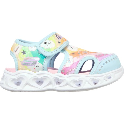 Skechers Heart Lights Sandals-cutie Clouds tyrkysová