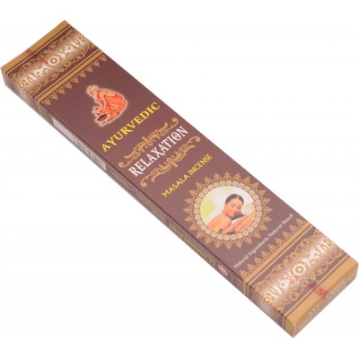 Ayurvedic indické vonné tyčinky Relaxation 16 g – Zboží Mobilmania