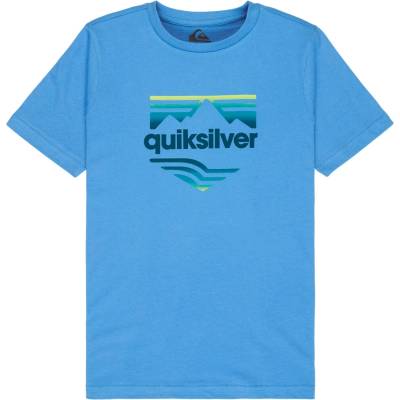 Quiksilver Детска тениска Quiksilver Kid's Horizon Fade S/S T-shirt - Riviera - размер 14 (US) (704-6119-0314)