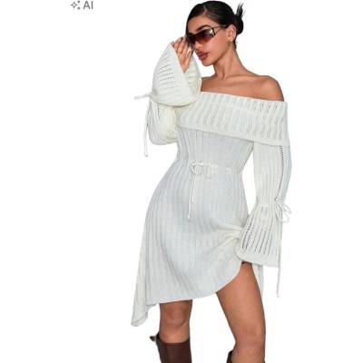 Shein pletené mini šaty