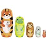 Goki Матрьошки Goki - Tiger and friends, 5 броя (60661)