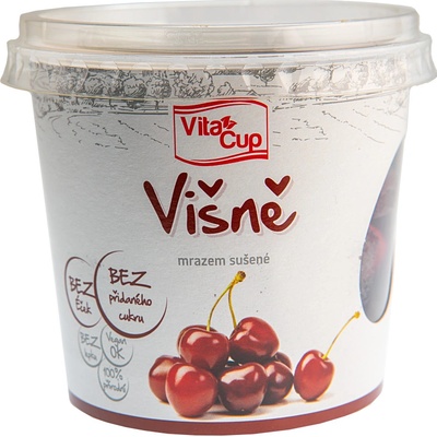 VitaCup Višně celé sušené mrazem 35 g