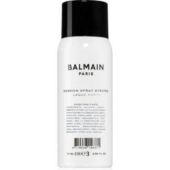 Balmain Hair Couture Session Spray лак за коса със силна фиксация малка опаковка 75ml