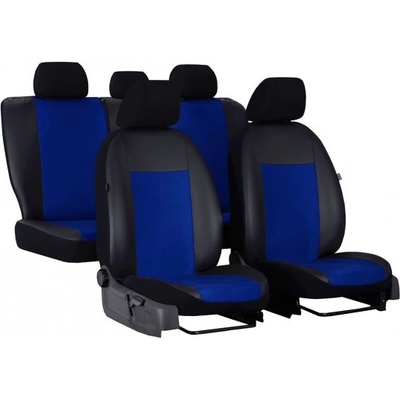 Autopoťah Pok-ter UNICO modro-čierne Alcantara-koža