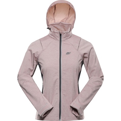 ALPINE PRO Дамско софтшел яке-жилетка с мембрана 2в1 ALPINE PRO SPERTA 2 pale mauve ALPINE PRO | Rozov | ЖЕНИ | XS