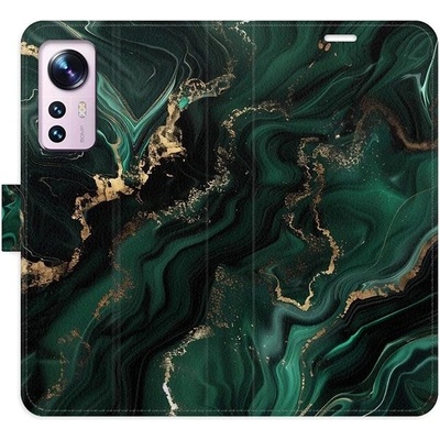 iSaprio Flip Emerald 02 pro Xiaomi 12 / 12X n24e02-FLP2-Xia12x