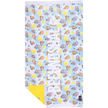 Bee Unusual Oyster bar beach towel 100 x 180 cm multicolor