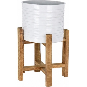 Koopman ЦВЕТАРНИК fz3000500 СЪС СТОЙКА 25х50см К-КТ БЯЛ (fz3000500)
