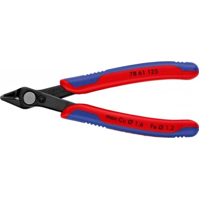 Knipex Kleště pro elektroniku Electronic Super Knips ESD, brunýrované, 125 mm – Sleviste.cz
