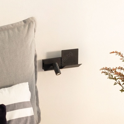 Ideal Lux - LED аплик KOMODO LED/4, 5W/230V USB CRI 90 черен (ID291796)