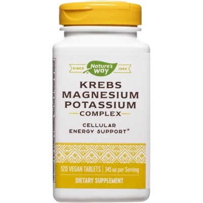 Nature's Way Krebs | Magnesium Potassium Complex [120 Таблетки]
