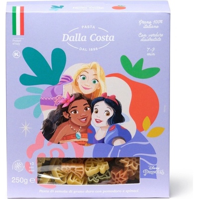 Dalla Costa Těstoviny Princess tricolore DISNEY 250 g
