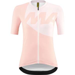 Mavic Дамска фланелка с къс ръкав за колоездене Mavic Women's Icon Graphic Jersey Cycling jersey - Rose - размер XL (156-2538-0315)