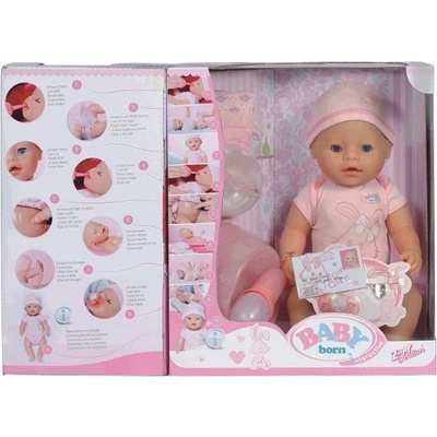 Zapf Creation Baby Born - Кукла-бебе момиче с аксесоари