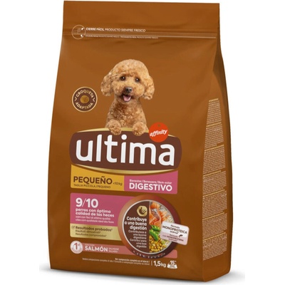 Ultima Mini Digestive Well-Being lososové 2 x 1,5 kg