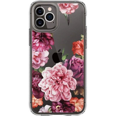 Spigen Cyrill Cecile Case Rose Floral - хибриден кейс с висока степен на защита за iPhone 12, iPhone 12 Pro (цветни мотиви)
