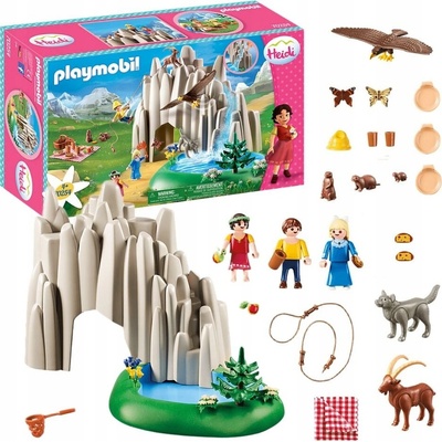 Playmobil 70254 Jazerná lúka s Heidi Petrom a Klárou