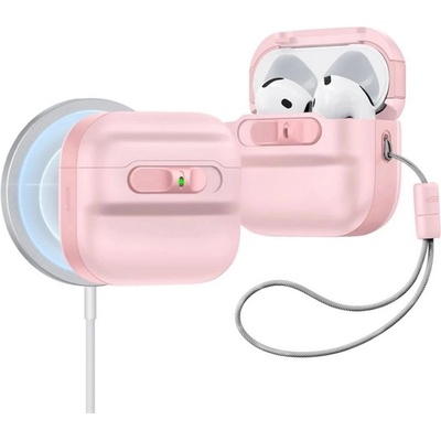 ESR PULSE HALOLOCK пластмасов калъф, удароустойчив, MagSafe, цвят ROSS Apple AirPods 4 GP-171648 (GP-171648)