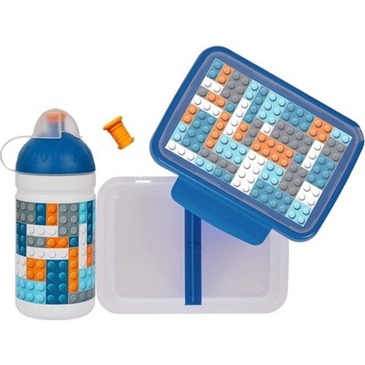 Set Zdravá lahev box a Kocky 500ml
