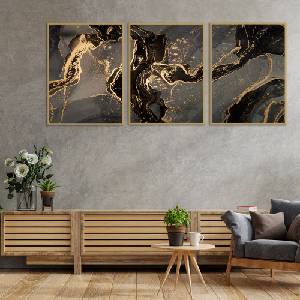 Decono Картини Тъмен mрамор