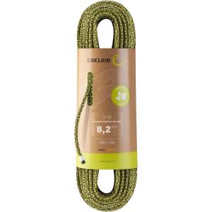 Edelrid Единично въже Edelrid Starling Protect Eco Dry 8, 2 mm Half rope - Yellow / Night - размер 70 m (308-0430-0213)