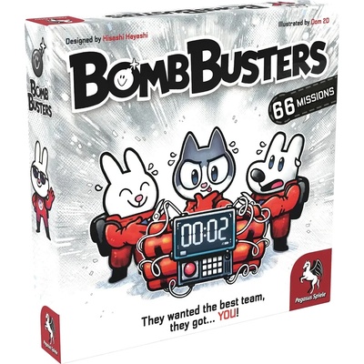 Pegasus Spiele Настолна игра Bomb Busters - Семейна (51280.USA)