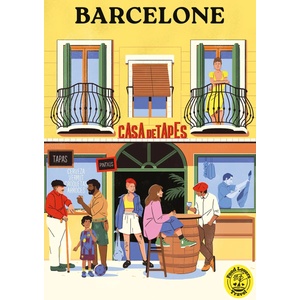 Hachette - Puzzle Barcelona, Spain - 1 000 piese