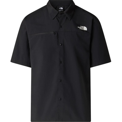 The North Face Мъжка риза с копчета The North Face Packable Short Sleeve Shirt - Black - размер M (033-3129-0113)