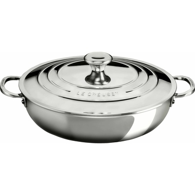 Le Creuset 96600730000100 Pánev 3-ply Plus s rukojeťmi 30 cm