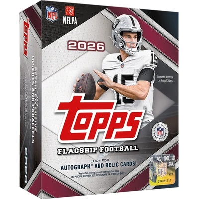 Topps 2026 Flagship Football Mega Box
