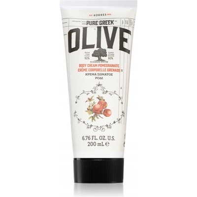 Korres Pure Greek Olive Pomegranate hydratační tělové mléko 200 ml