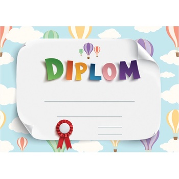 Diplom A4 - detský