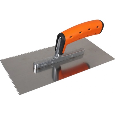Solid Nerez zubové hladítko 270x130mm Rozměr zubu: 4x4mm