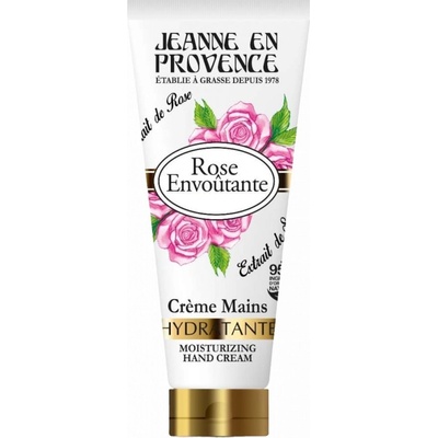 Jeanne en Provence výživný krém na ruky Podmanivá ruža 75 ml