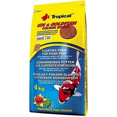 Tropical Goldfish Colour Sticks 4 kg