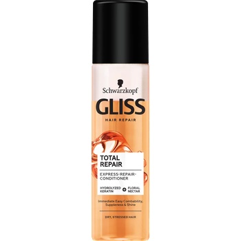 Schwarzkopf Gliss Total Repair Възстановяващ спрей балсам за суха и изтощена коса 200 мл (GL55-4)