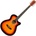 Pasadena PGC-10E Vintage Sunburst Електро-акустична китара Джъмбо