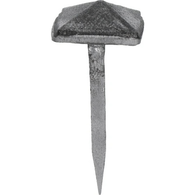 Kovaný klinec, hlavička 23 x 23 x 10 mm, hrot 3 x 2 x 34 mm